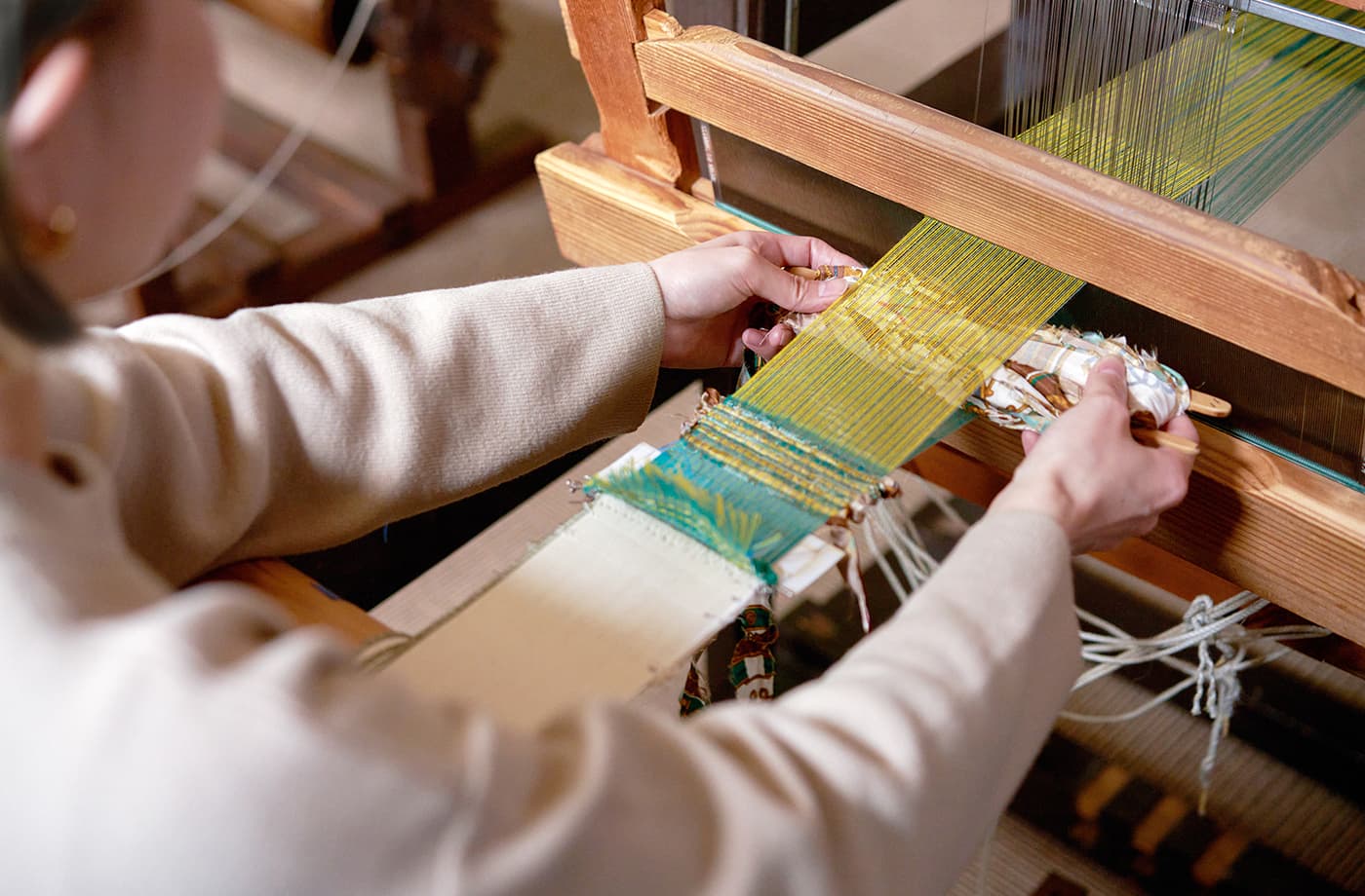 牛首紬 織りの資料館 白山工房