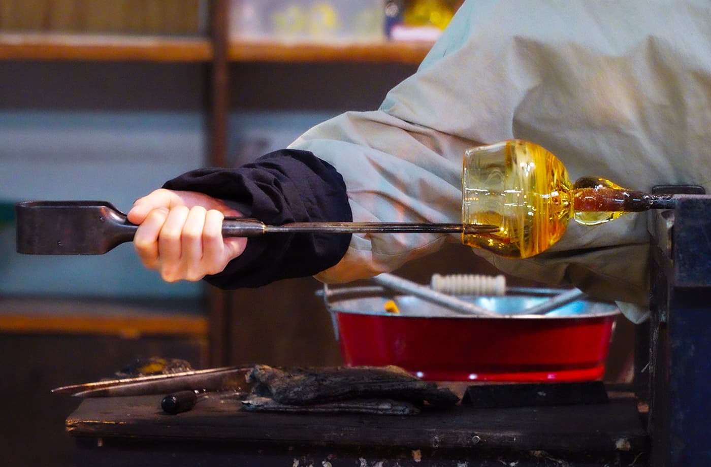 金津創作の森 ガラス工房