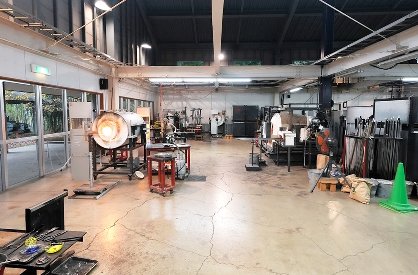 金津創作の森 ガラス工房