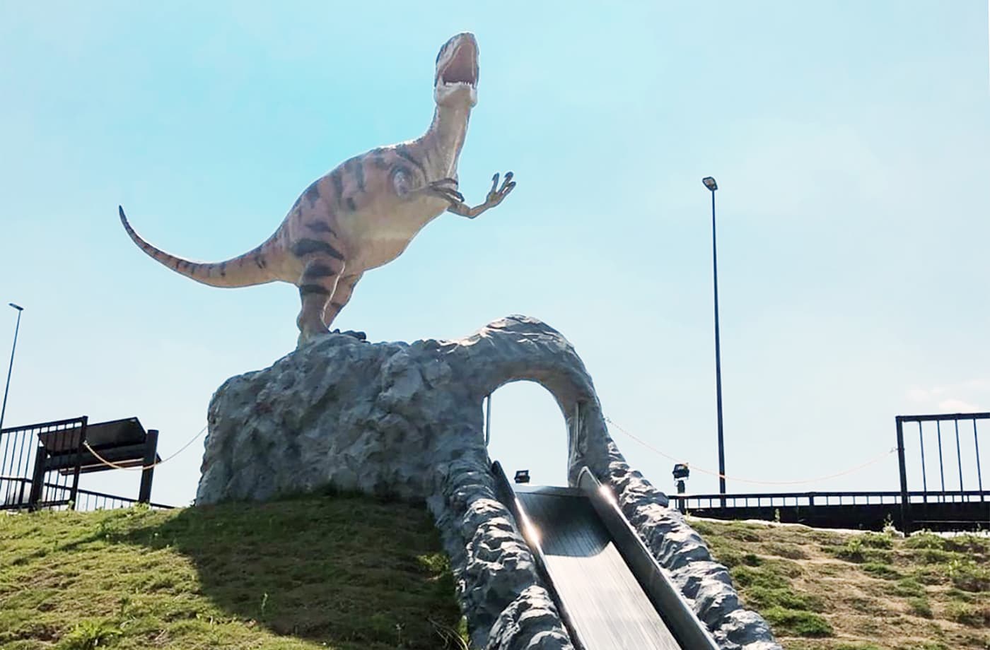 道の駅 恐竜渓谷かつやま