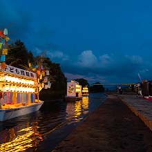 永平寺灯籠流し